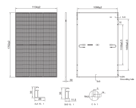 Солнечная панель Tongwei TNC2.0 TWMNH-48HW (470Вт)