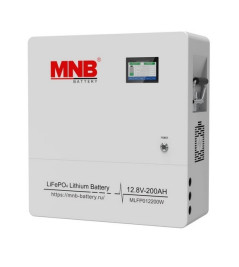 Аккумулятор для ИБП MNB Battery LFPW-12.8-200 LCD Touch (12.8В/200 Ач/LiFePO4)