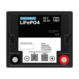 Тяговый аккумулятор Challenger (24В/30Ач/LFP)