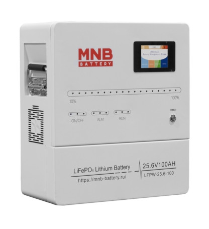 Аккумулятор для ИБП MNB Battery LFPW-25.6-100 LCD Touch (25.6В/100 Ач/LiFePO4)