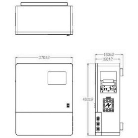Аккумулятор для ИБП MNB Battery LFPW-25.6-100 LCD Touch (25.6В/100 Ач/LiFePO4)