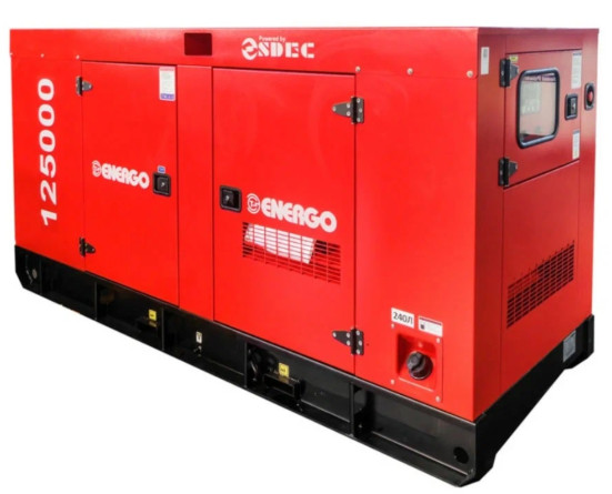 Генератор дизельный Energo MP125S-S (SDEC SC4H180D2)