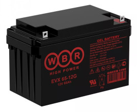 Тяговый аккумулятор WBR EVX65-12G (12В, 65Ач, GEL)
