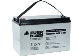 Тяговый аккумулятор ZUBR Marine Gel NP 12V100Ah (12В/100Ач/Gel)