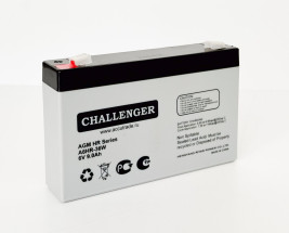 Стационарный аккумулятор Challerger A6HR-36W (6В/9Ач-С20/AGM)