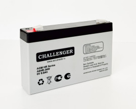 Стационарный аккумулятор Challerger A6HR-36W (6В/9Ач-С20/AGM)