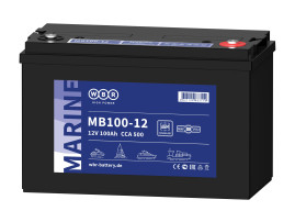 Тяговый аккумулятор WBR MB100-12 (12В, 100Ач, AGM)