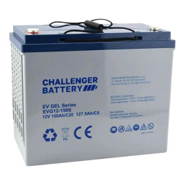 Тяговый аккумулятор Challerger EVG12-150S (12В/127Ач-С5/GEL)