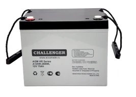 Стационарный аккумулятор Challerger A12HR-280WL (12В/75Ач-С20/AGM)