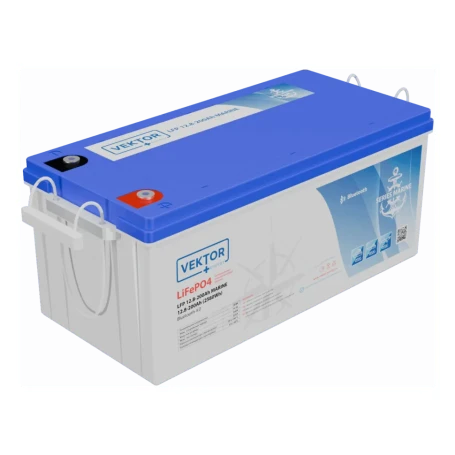Аккумулятор лодочный VEKTOR ENERGY LFP 12.8-200 Marine (12.8В/200Ач/LiFePo4)