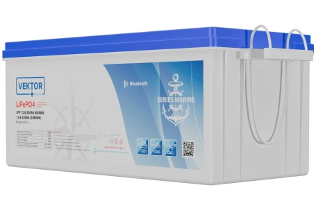 Аккумулятор лодочный VEKTOR ENERGY LFP 12.8-200 Marine (12.8В/200Ач/LiFePo4)