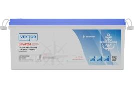 Аккумулятор лодочный VEKTOR ENERGY LFP 12.8-200 Marine (12.8В/200Ач/LiFePo4)