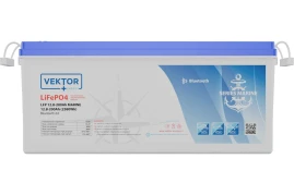Аккумулятор лодочный VEKTOR ENERGY LFP 12.8-200 Marine (12.8В/200Ач/LiFePo4)