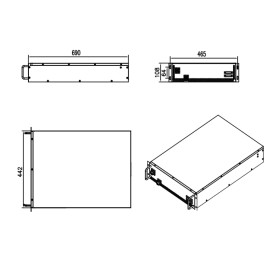 Модуль аккумуляторный MNB Battery LFPT512-200-1C (512В/200Ач/LiFePO4)