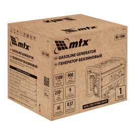 Бензогенератор MTX RS-1500