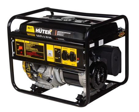 Бензогенератор Huter DY5000L