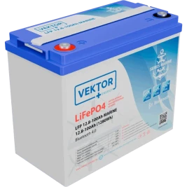 Аккумулятор лодочный VEKTOR ENERGY LFP 12.8-100 Marine (12В/100Ач/LiFePo4)