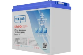 Аккумулятор лодочный VEKTOR ENERGY LFP 12.8-100 Marine (12В/100Ач/LiFePo4)