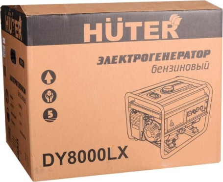 Бензогенератор Huter DY8000LX