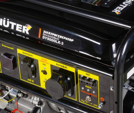 Бензогенератор Huter DY8000LX-3