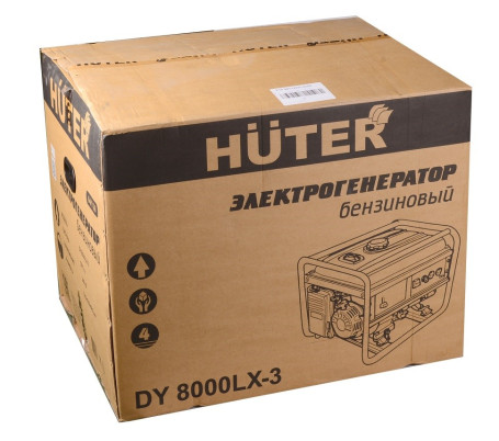 Бензогенератор Huter DY8000LX-3