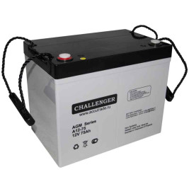 Стационарный аккумулятор Challerger A12-75 (12В/80Ач-С10/AGM)