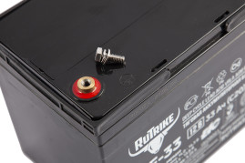 Стационарный аккумулятор RuTrike 6-F-33 (12В/33Ач-C20/AGM)