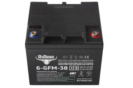 Стационарный аккумулятор RuTrike 6-GFM-38 (12В/41Ач-C20/AGM)