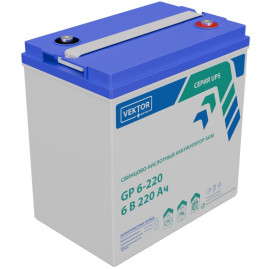 Аккумулятор для ИБП VEKTOR BATTERY GP 6-220S (6В/220Ач/AGM)