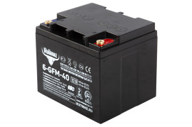 Стационарный аккумулятор RuTrike 6-GFM-40 (12В/43Ач-C20/AGM)