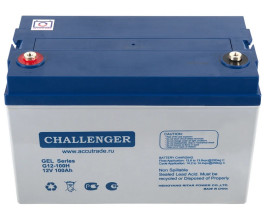 Стационарный аккумулятор Challerger G12-100H (12В/95Ач-С10/Gel)