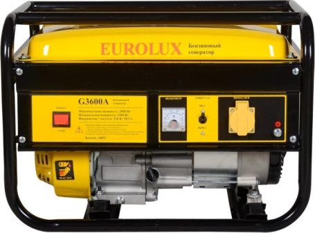 Бензогенератор Eurolux G3600A
